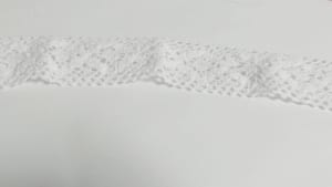 A lace ribbon