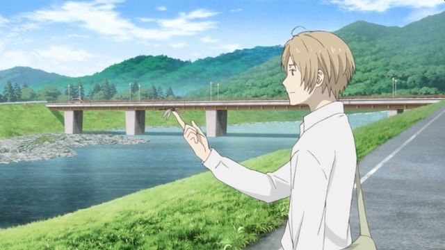Benitori Bridge in anime