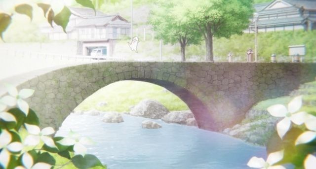 Kasamatsu Bridge in anime