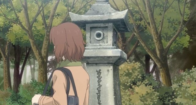 Stone Lantern in anime