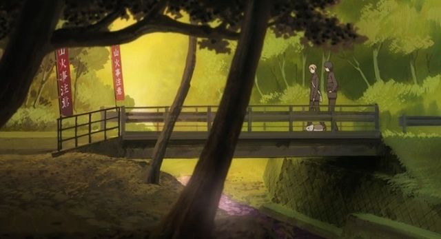Haraigou Bridge in anime