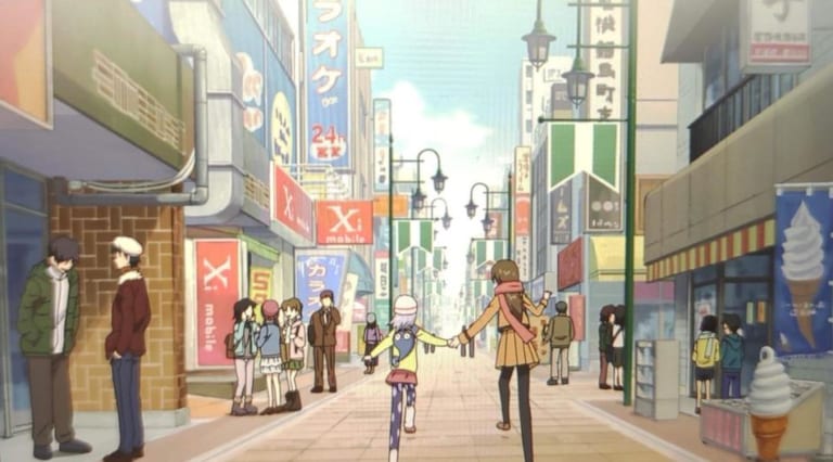 Kamisama Kiss - Crea Mall shopping street (Anime)