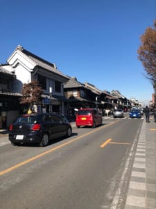 Kamisama Kiss Pilgrimage - Kawagoe First Avenue, which appeared as a school route