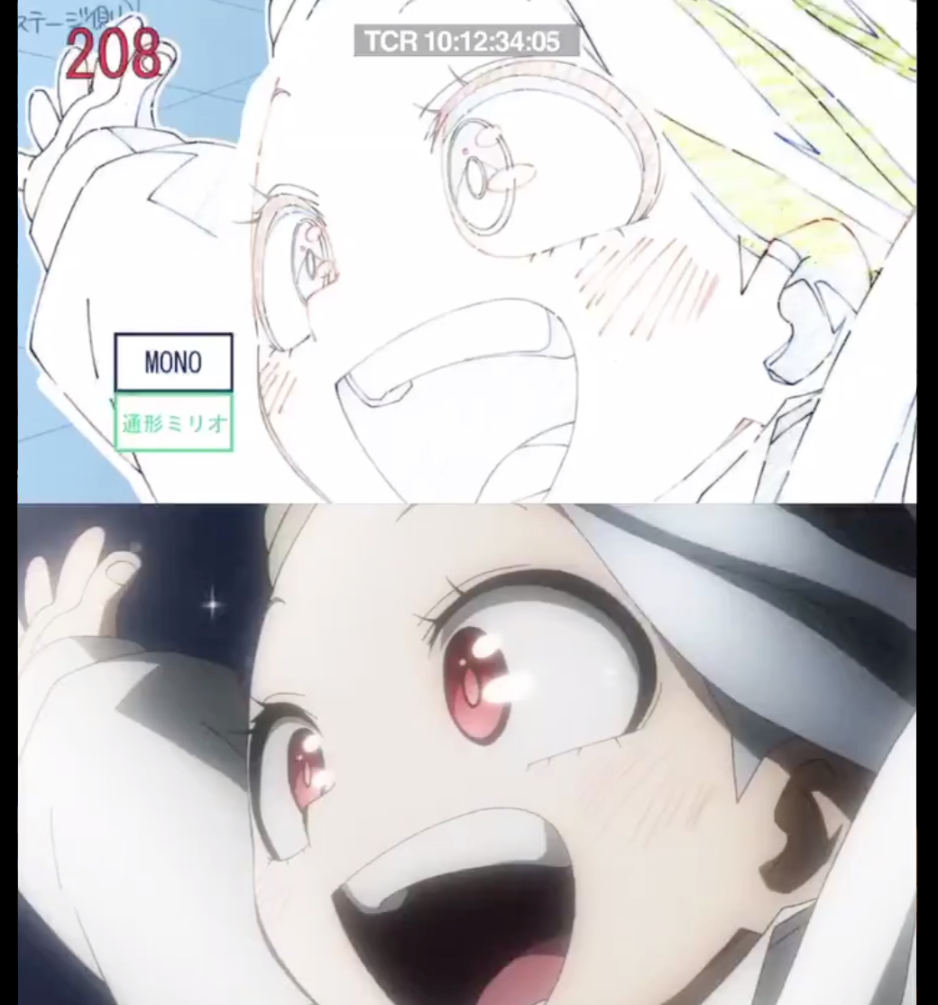 TVアニメ『ヒロアカ4期』名シーンの貴重な線撮映像と本編映像の比較ムービーを解禁！