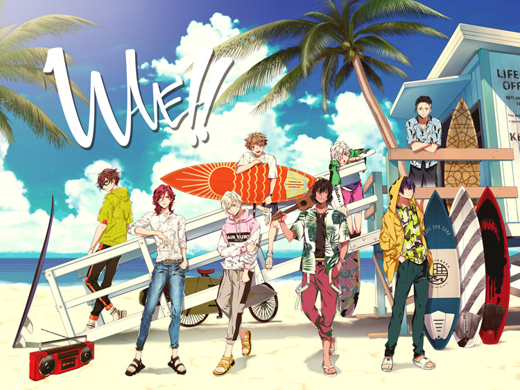 『WAVE!!』アプリゲームが2020年冬リリース決定＆メインビジュアル公開！劇場アニメ公開記念でムラサキスポーツとコラボも決定