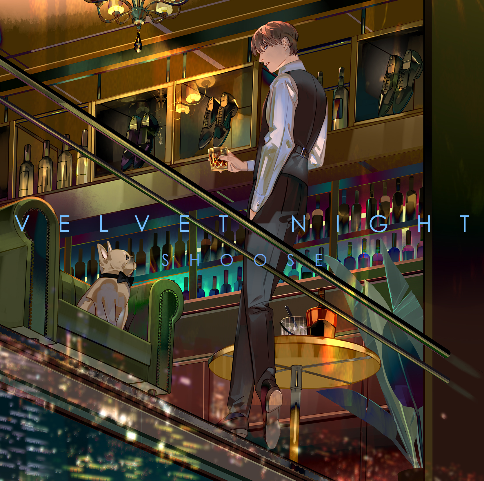 歌い手・しゅーずさん4thアルバム「Velvet Night」限定盤ジャケ写