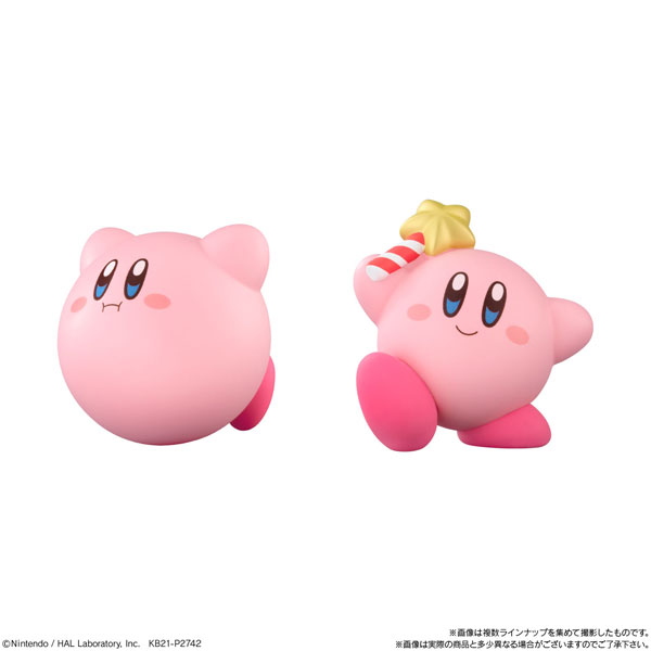 「星のカービィ Kirby Friends」3．カービィ（ほおばり） 4．カービィ（スターロッド）