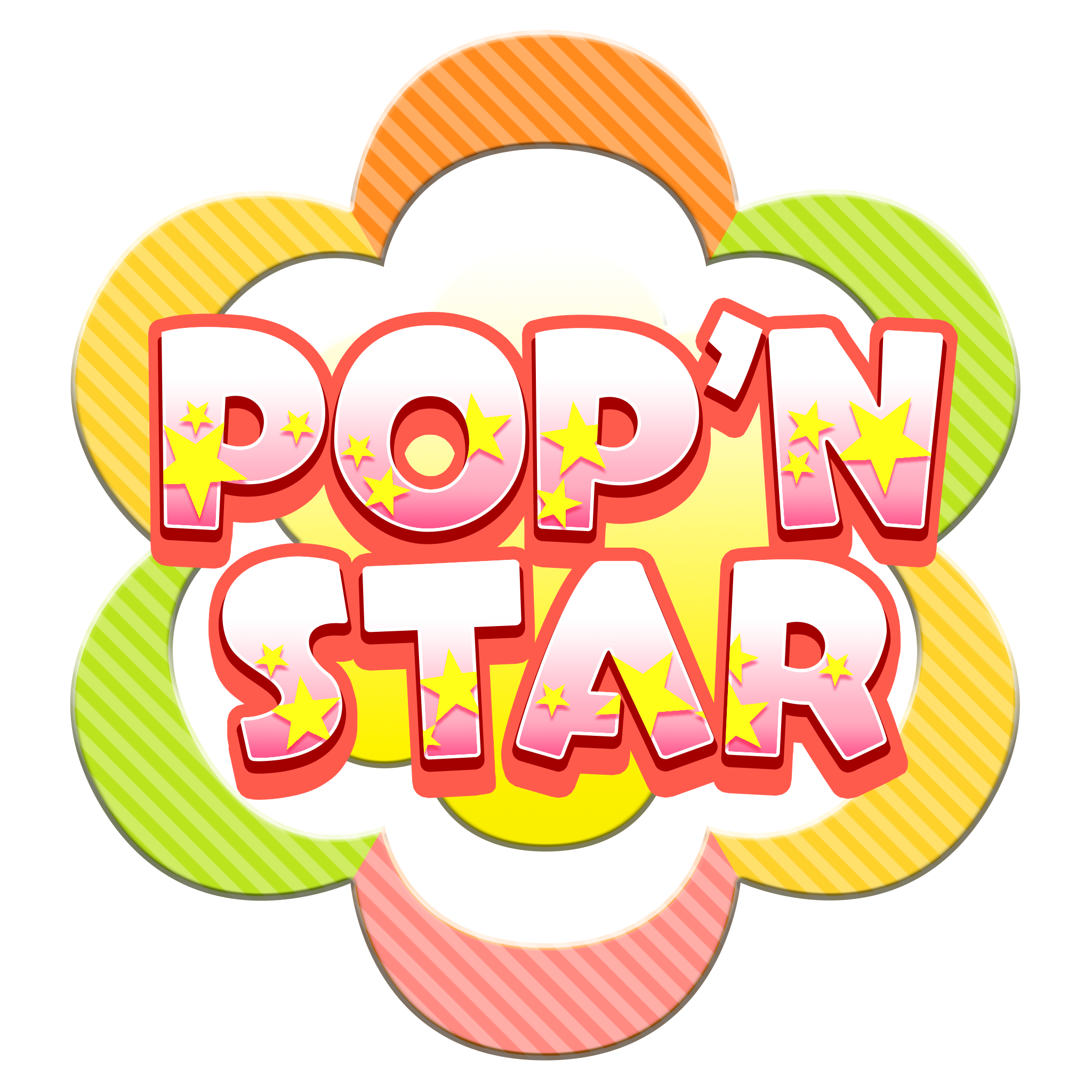 「POP’N STAR」ロゴ
