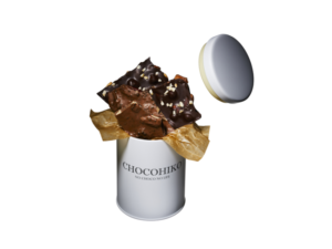 「CHOCOHIKO」・割チョコレートアソート缶　240g