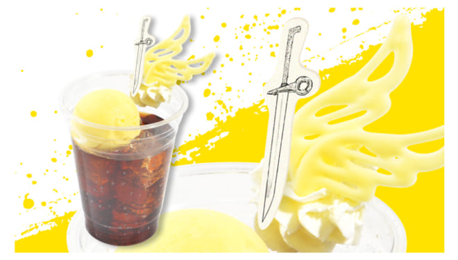 「チェンソーマン」×「アニメイトカフェ」アイス食べたら疲れた…～寿命を吸い取る武器を添えて～
