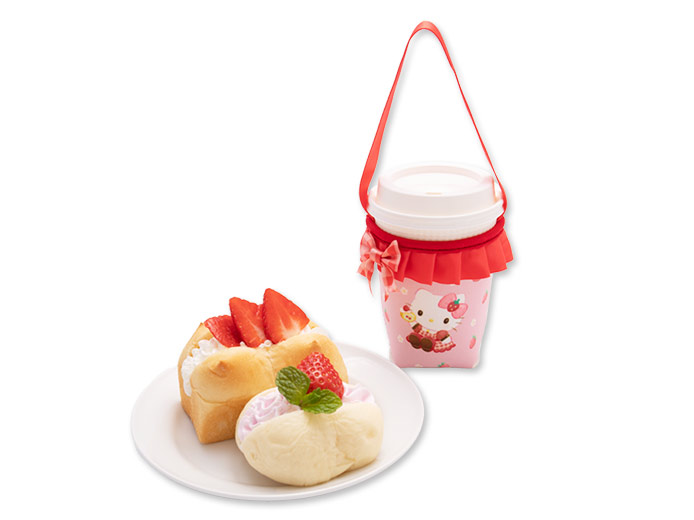 「Sweets Puro」いちごのモーニングブレッドセット_カップバッグ付き(1,500円)