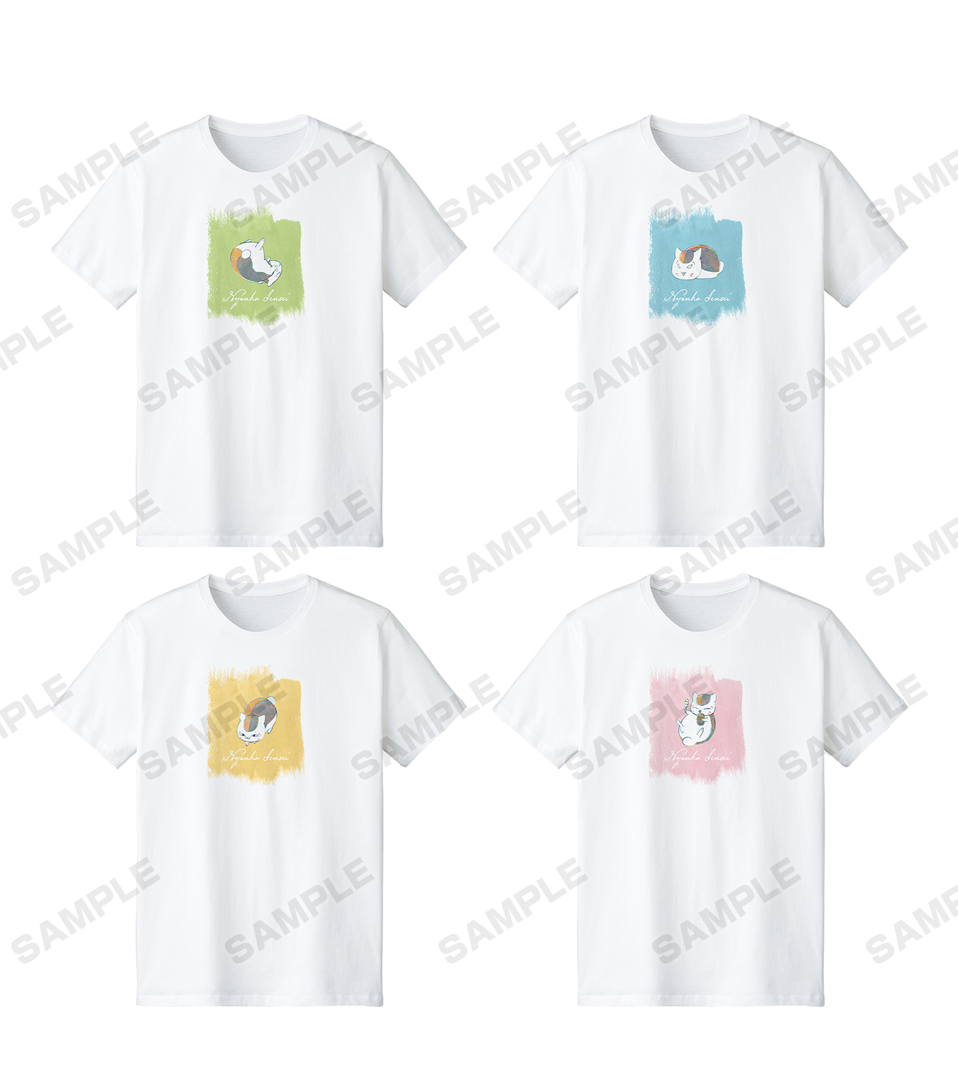 ニャンコ先生Ani-Art 第3弾 Tシャツ（全4種）