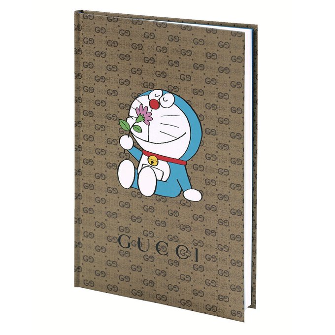 ドラえもん Gucci スペシャルコラボアイテムが女性誌の付録に ミニggパターンに紛れるドラちゃんが可愛い にじめん