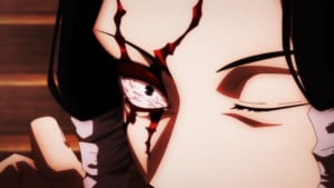 TVアニメ「呪術廻戦」第18話「賢者」先行カット　赤血操術を使用する加茂