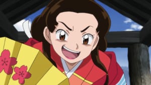 TVアニメ「半妖の夜叉姫」第19話先行カット　関東管領家の姫・愛矢