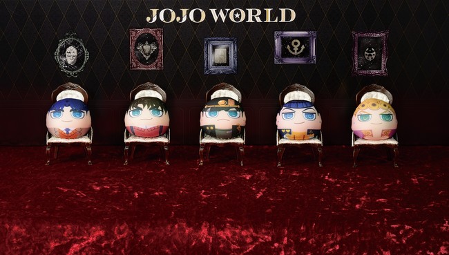 「JOJO WORLD」まるぬいぐるみ(全5種)
