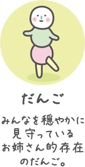 TVアニメ「チキップダンサーズ」キャラクター紹介　だんご