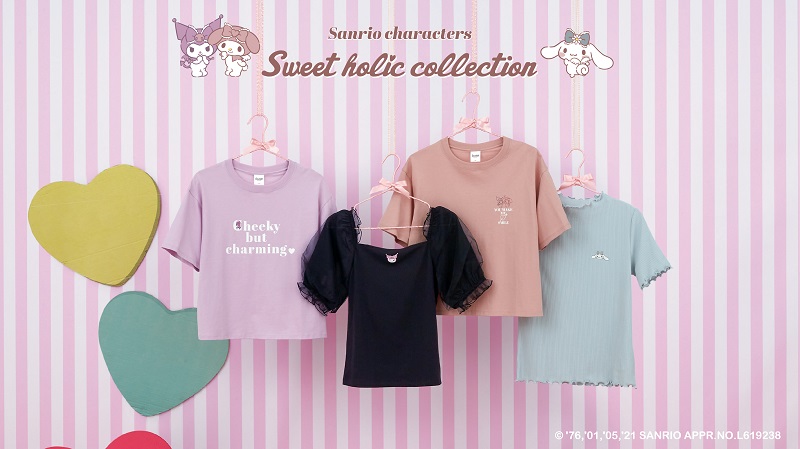 サンリオ×GU「Sweet holic collection」トップス