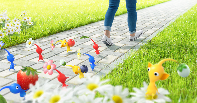 “歩くことを楽しくする”がテーマ「ピクミン」を起用した新作アプリ開発中！
