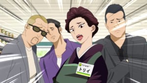 Netflixオリジナルアニメシリーズ「極主夫道」場面写・姐さんたち