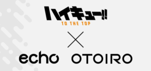 TVアニメ「ハイキュー!! TO THE TOP」×「echo」「OTOIRO」