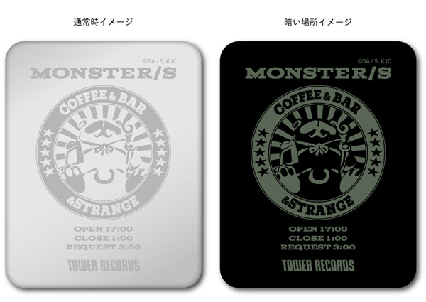 「TOWER RECORDS CAFE × 怪物事変」缶入りステッカーセット