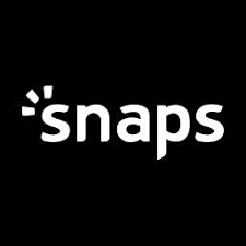 「snaps」ロゴ