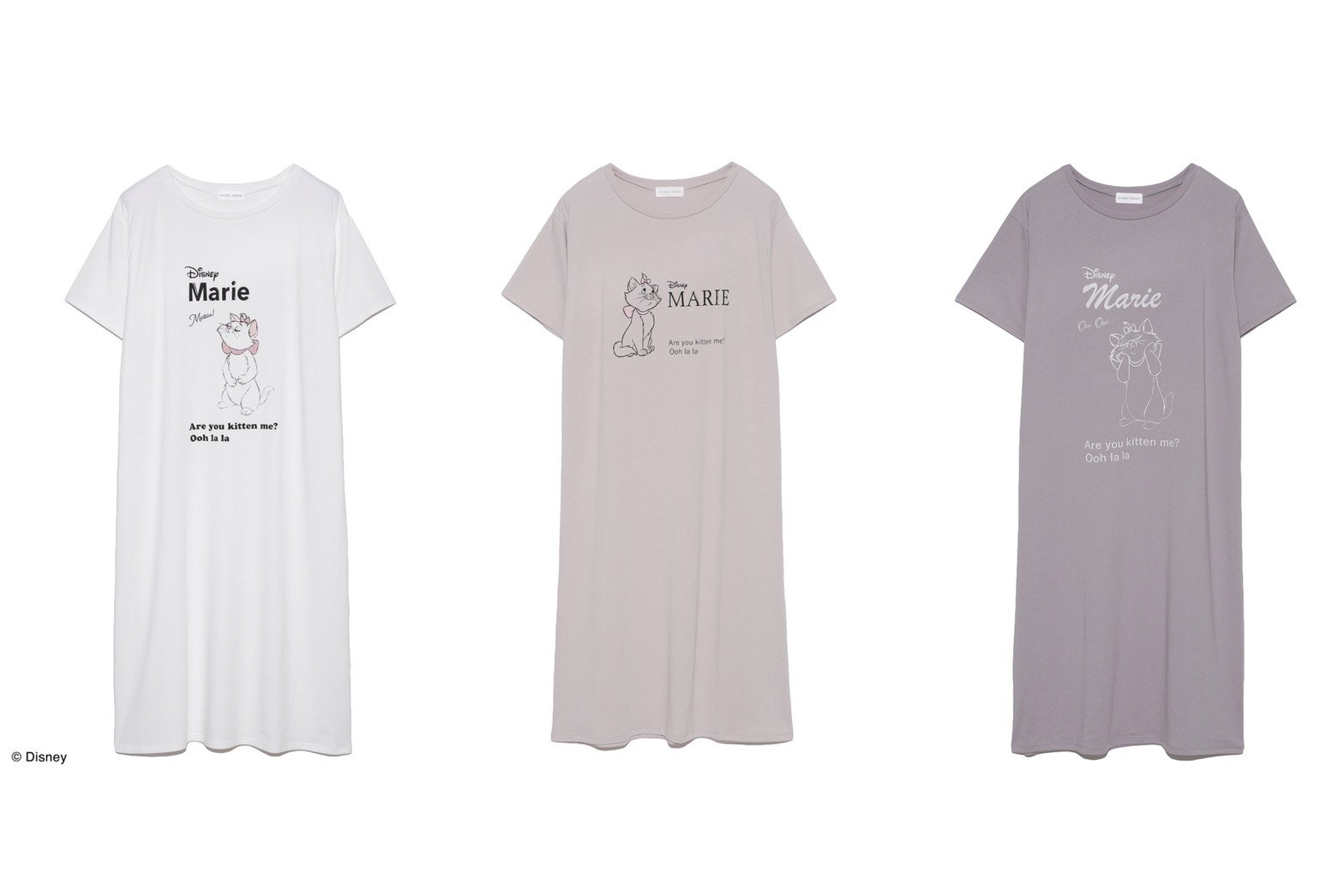 SNIDEL HOME限定『おしゃれキャット』“マリー”　T-Shirt Dress