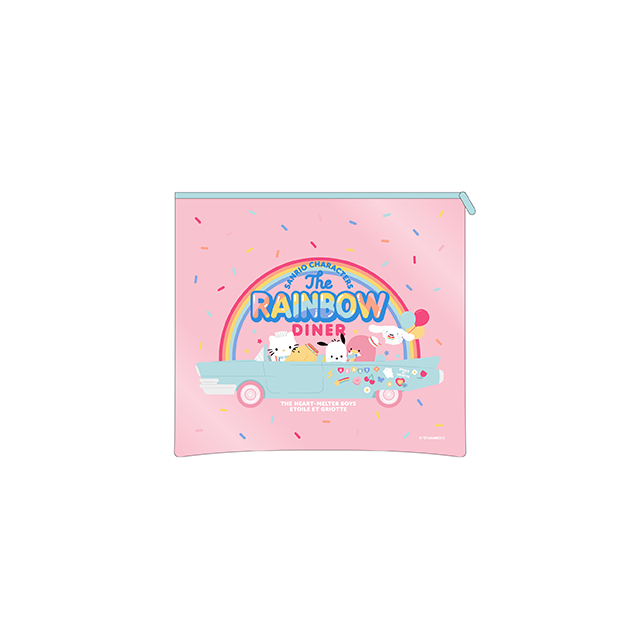 「SANRIO CHARACTERS the Rainbow Diner by Etoile et Griotte」ポーチ