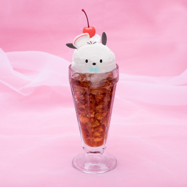 「SANRIO CHARACTERS the Rainbow Diner by Etoile et Griotte」ポチャッコ コーラフロート
