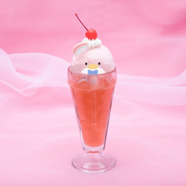 「SANRIO CHARACTERS the Rainbow Diner by Etoile et Griotte」タキシードサム グァバフロート