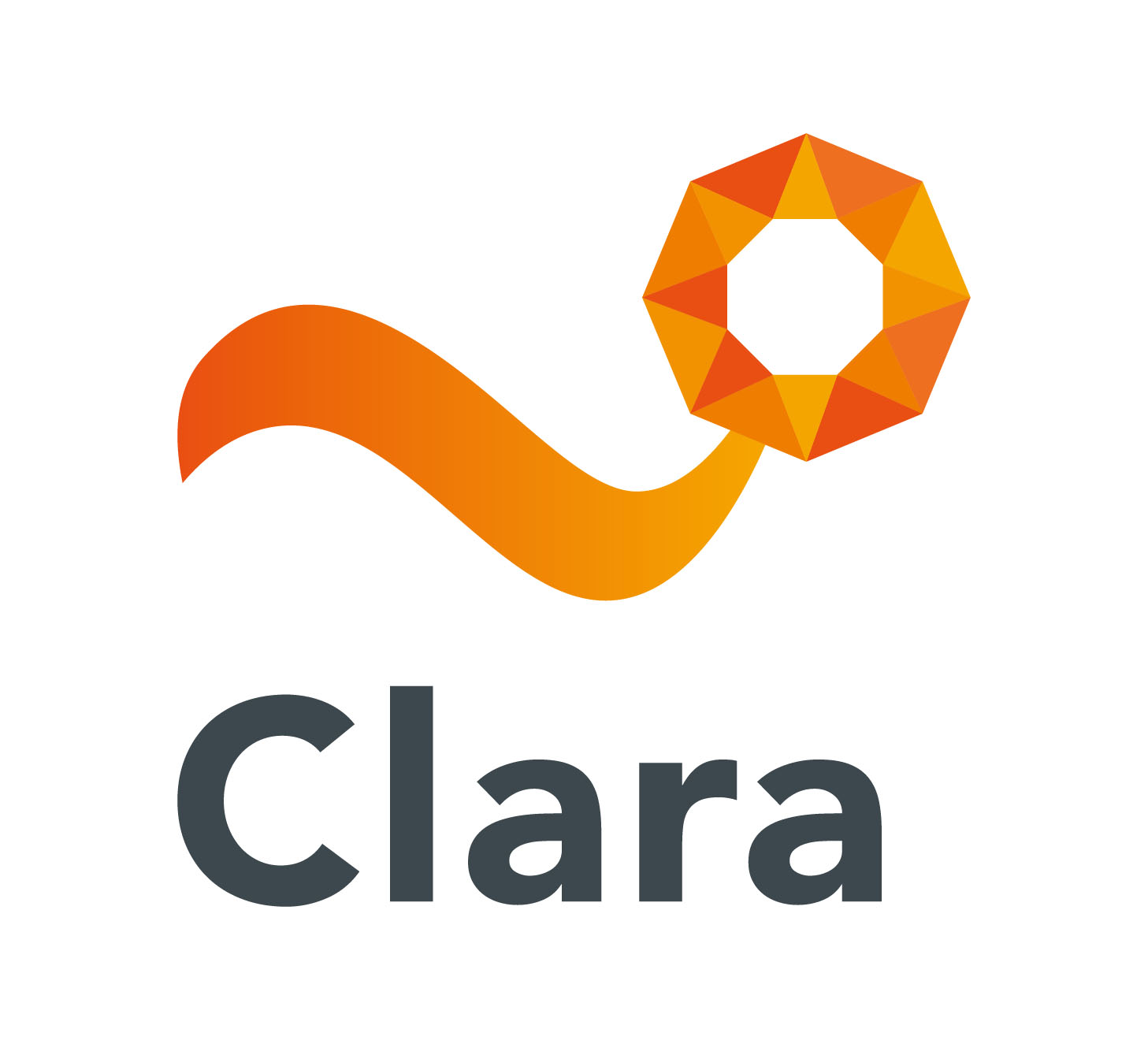 オタク向け女性専門パーソナルトレーニングジム「Clara（クララ）」ロゴ