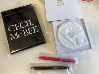 「GALS!!×CECIL McBEE」店頭ノベルティ