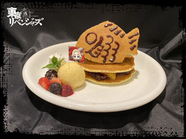 「東京リベンジャーズ×TOWER RECORDS CAFE」マイキーの「俺のダチ！！なっ♡」パンケーキ
