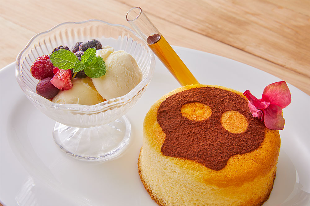 TVアニメ「SHAMAN KING」× Chugai Grace Cafe ファウストⅧ世とエリザのホットケーキ