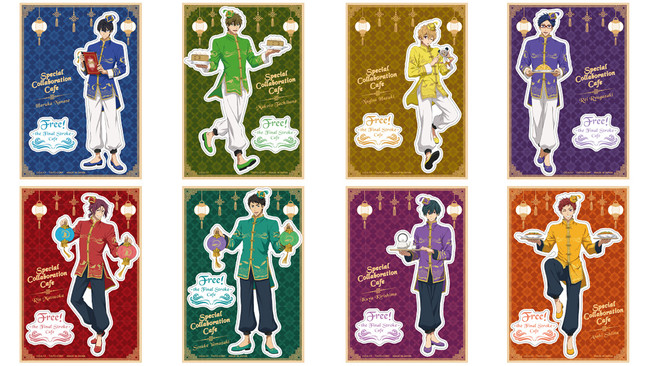「Free!-the Final Stroke-」Special Collaboration Cafe　貼ってはがせるステッカー