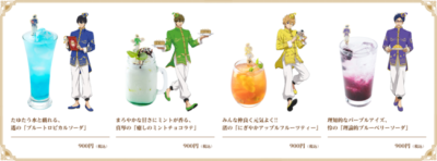 「Free!-the Final Stroke-」Special Collaboration Cafe　ドリンク