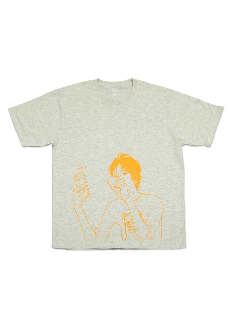 いくえみ綾先生×「Design Tshirts Store graniph(グラニフ)」Tシャツ「善十」表面