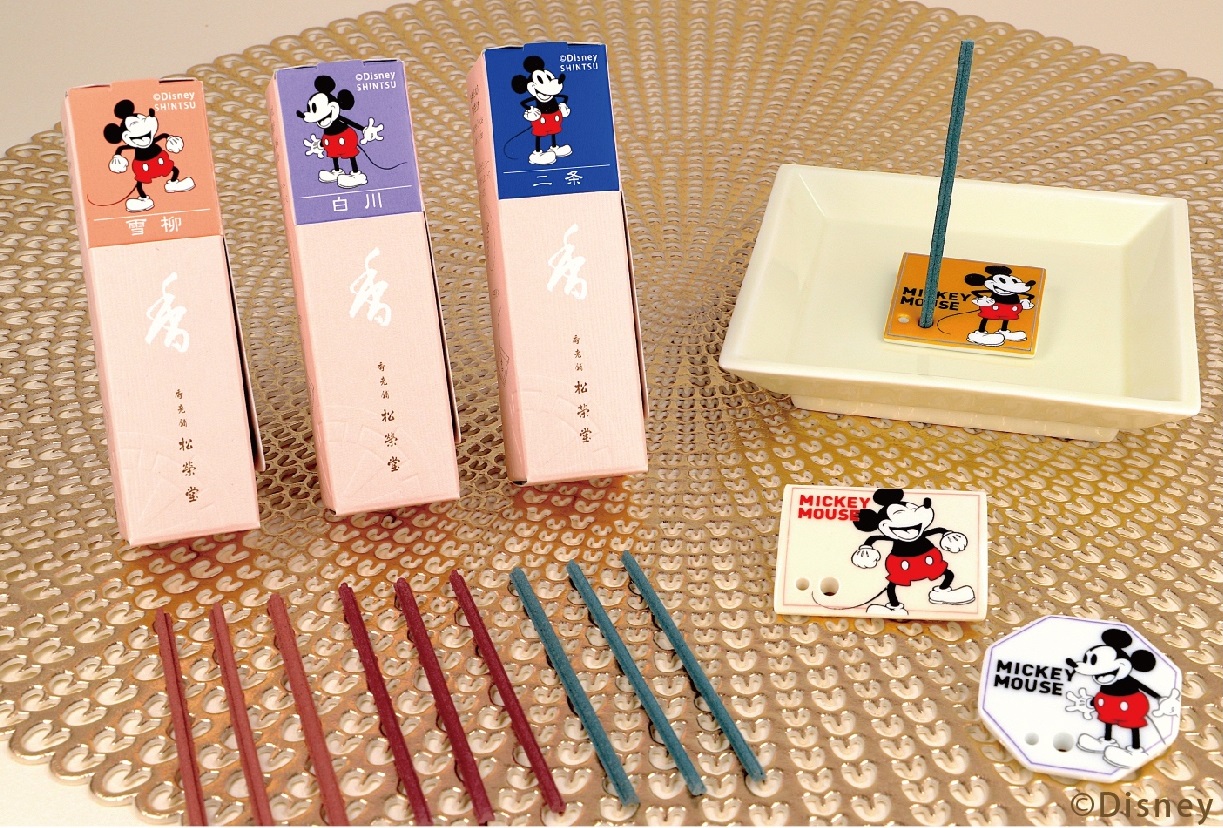 「MICKEY NEXT JAPAN MARKET」お香(15本入) 各1,430円