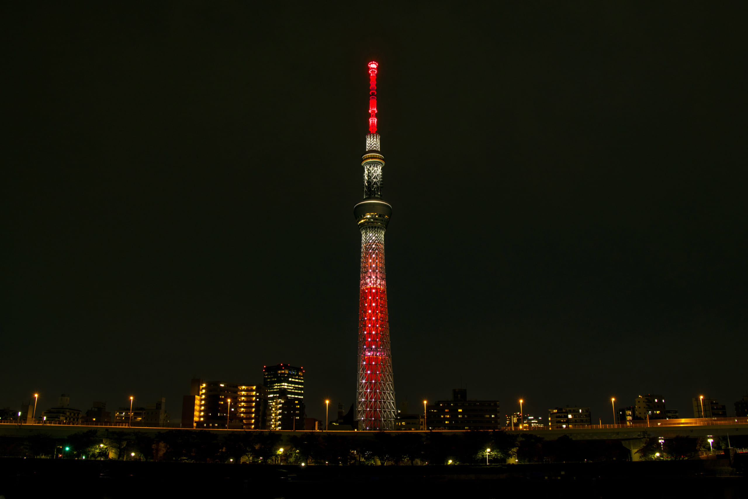 「鬼滅の刃」 天空への願い TOKYO SKYTREE（R） 特別ライティング