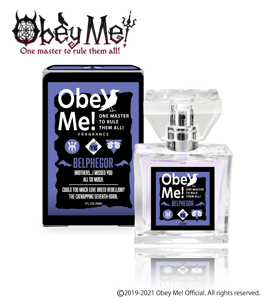 「Obey Me!」キャラフレグランス：ベルフェゴール