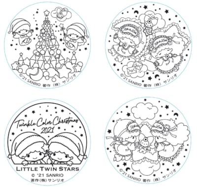 「Twinkle Color Christmas 2021」イベント限定スタンプ