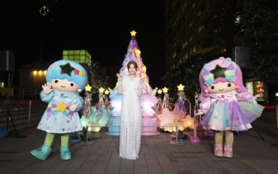 「Twinkle Color Christmas 2021」キキ&ララ 女優・モデル：松村沙友理さん