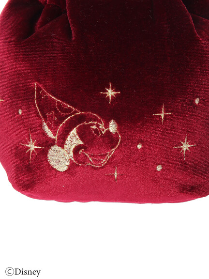 【WEB限定受注生産】 Disney Collection 『FANTASIA』FANTASIA Mickeyベロア巾着ポーチ