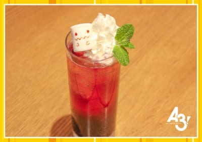 「A3!」×TOWER RECORDS CAFE　御影密 ゴーストマシュマロソーダ