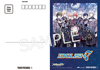 「アイドリッシュセブン」音楽CD「IDOLiSH7 2nd Album “Opus”」タワーレコード：大判ポストカード