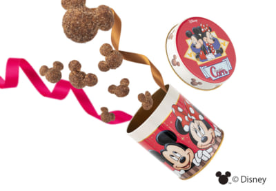『ミッキーマウス&ミニーマウス/コーン ショコラ味』スペシャル缶イメージ