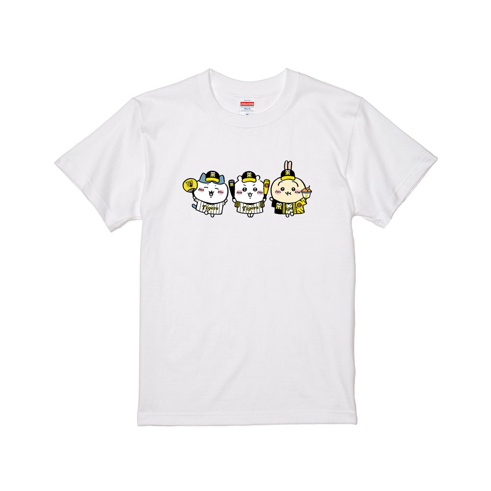 「ちいかわ×阪神タイガース×心斎橋PARCO」Tシャツ①（S、M、L、XL）
