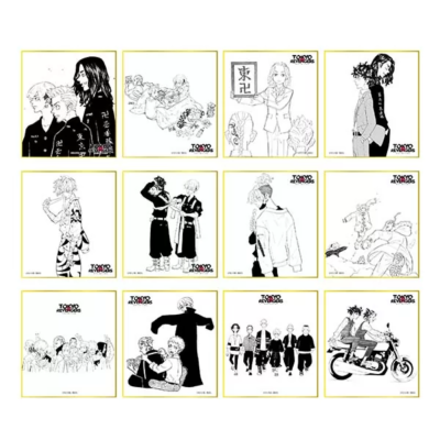 「TOKYO卍REVENGERS EXHIBITION」 ミニ色紙コレクション（全12種）／A