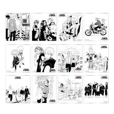 「TOKYO卍REVENGERS EXHIBITION」 ミニ色紙コレクション（全12種）／B